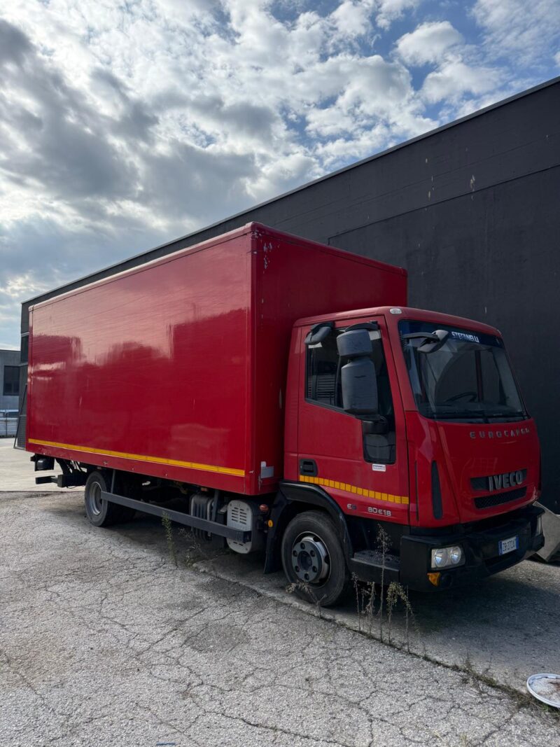 Motrice IVECO Eurocargo BOX + Sponda PALFINGER